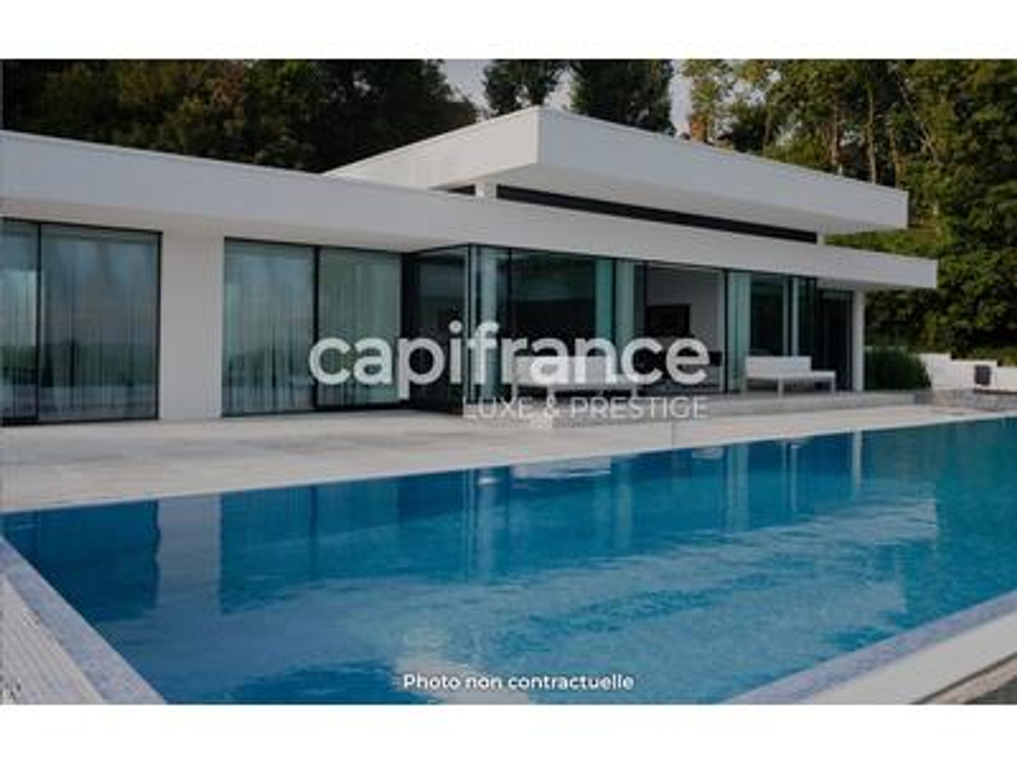 VILLA ULTRA MODERNE DE STYLE 'PALM SPRINGS' RARE SUR SAINT FRANCOIS