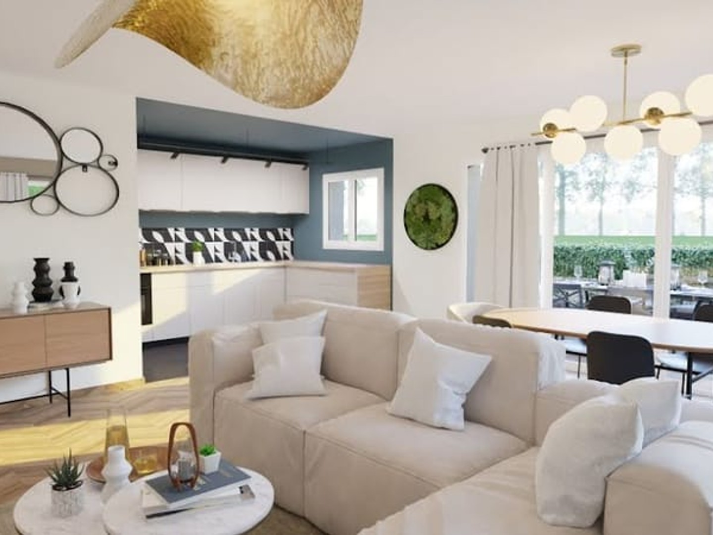 Maison à vendre - 4 pièces - 70m2 - Saint-Pabu (29830)