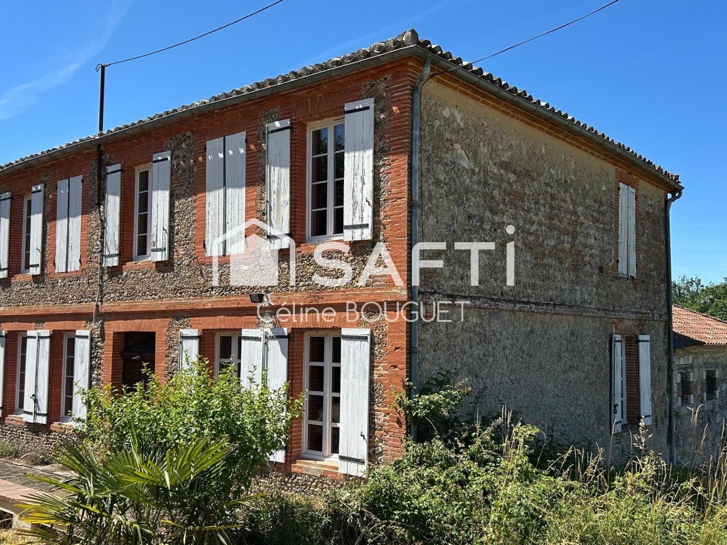 Bastide du XIX ème siècle 5 chambres et appartement 40m2