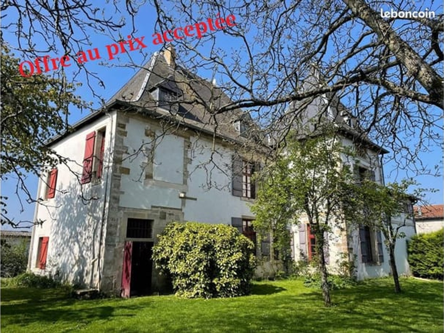 Belle demeure avec dépendances