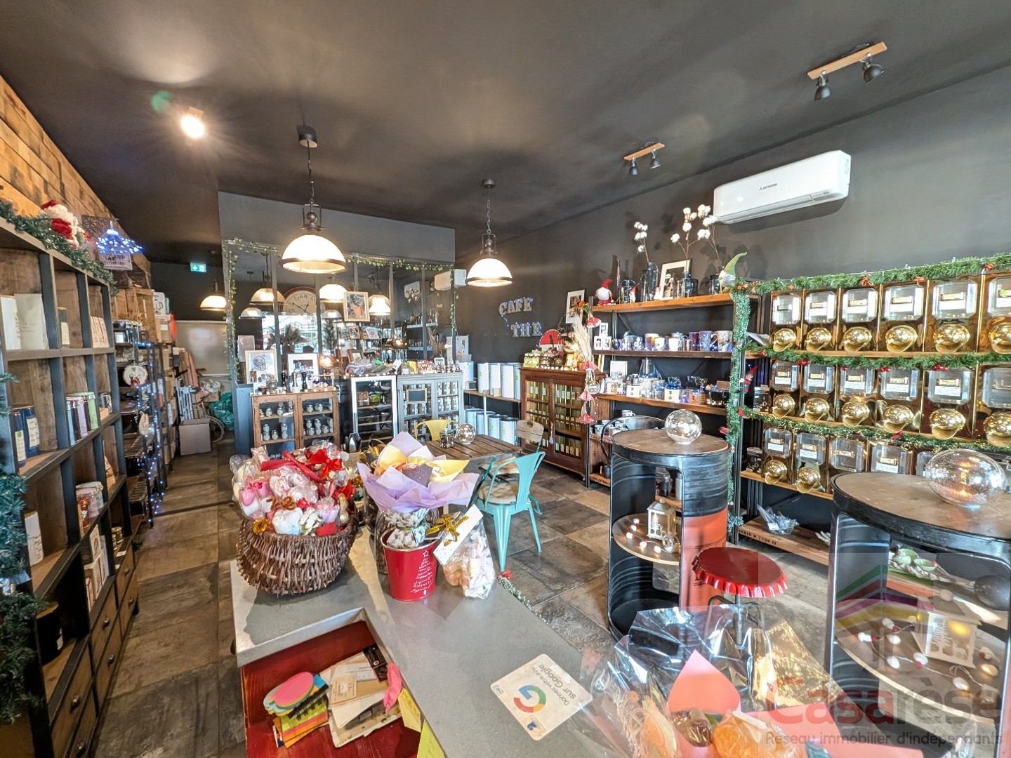 Commerce de café et thé