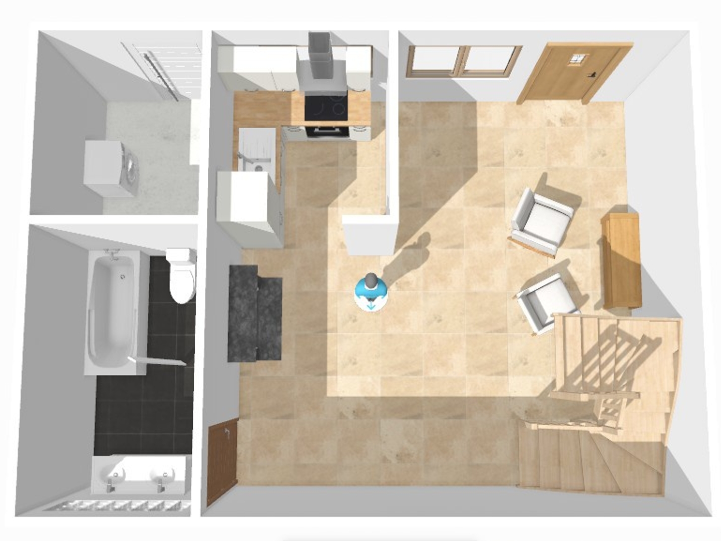 Maison à vendre - 3 pièces - 60m2 - Plélauff (22570)