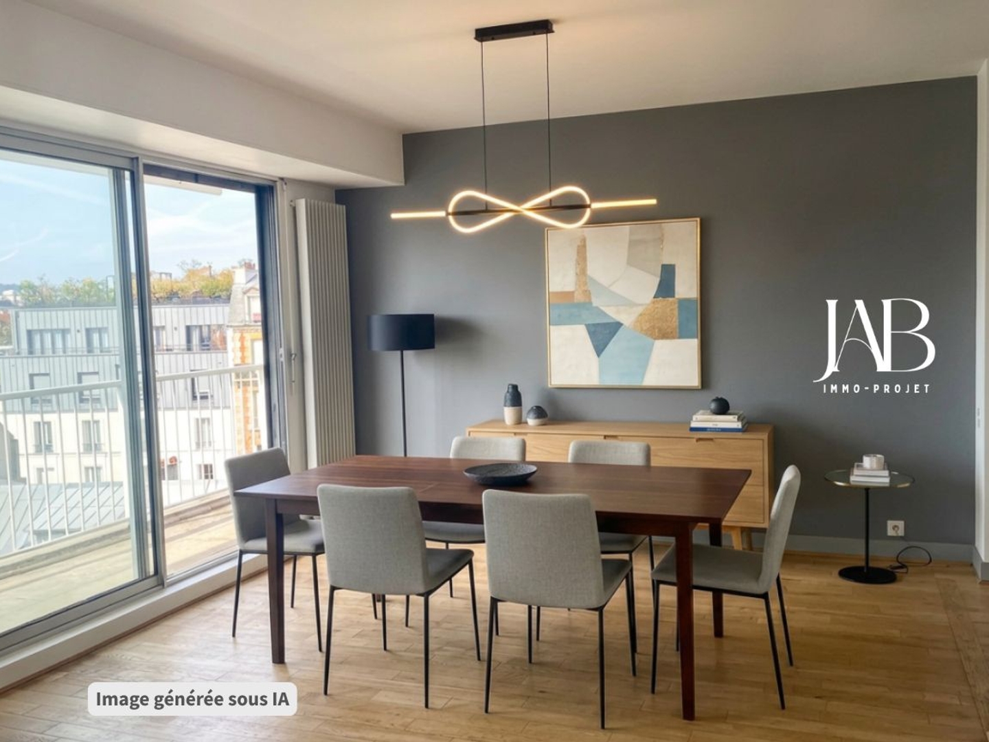 Appartement à vendre - 3 pièces - 82m2 - Boulogne-Billancourt (92100)