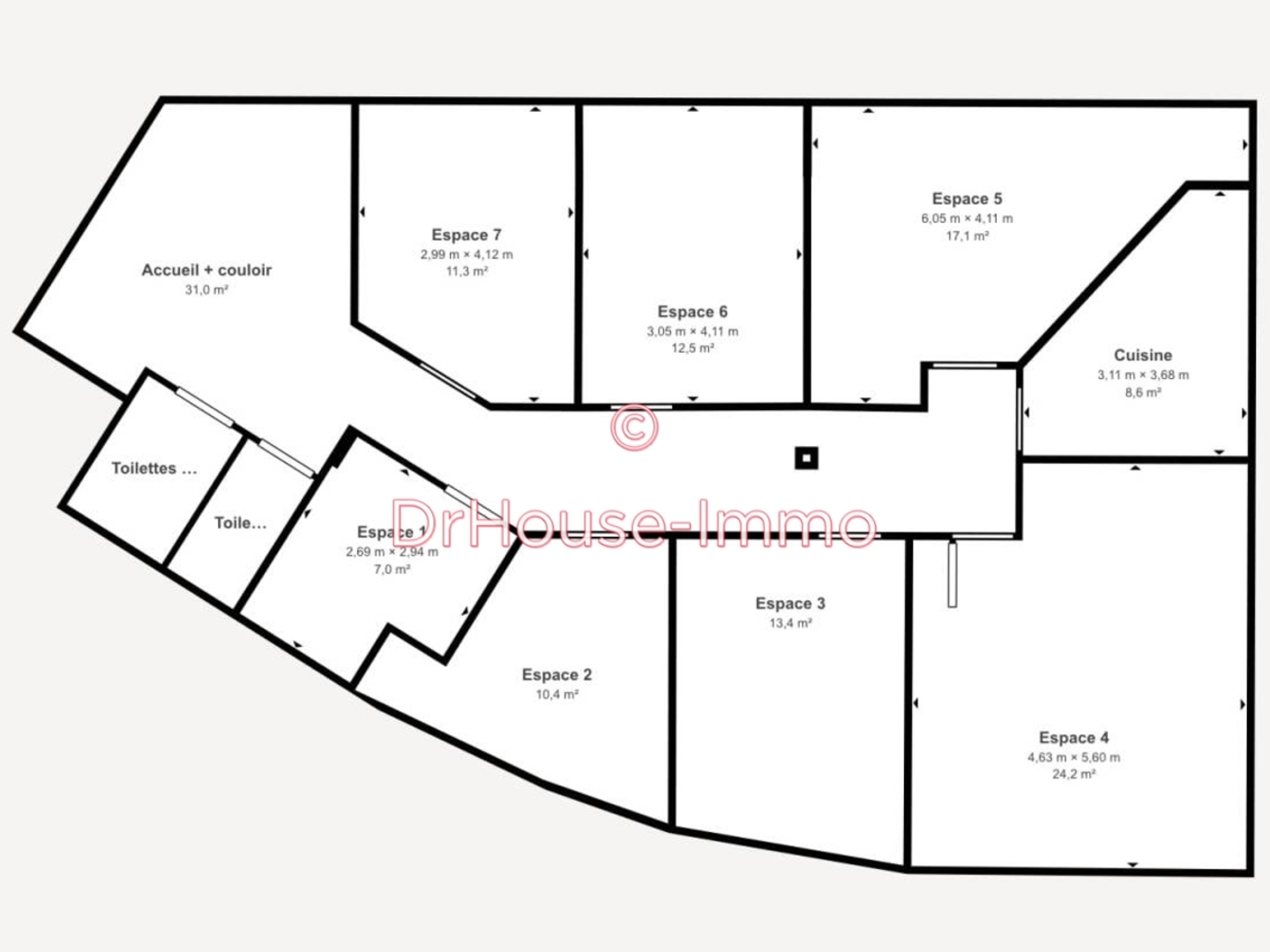 Magasin à vendre - 8 pièces - 150m2 - Sigean (11130)