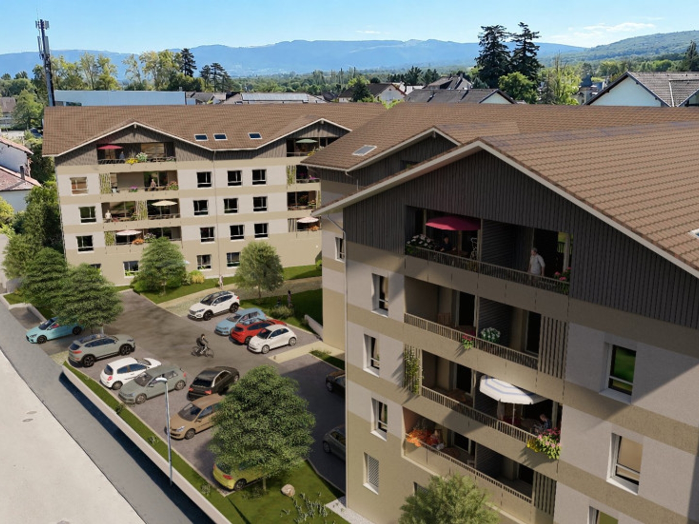 Appartement à vendre - 2 pièces - 46m2 - Valleiry (74520)
