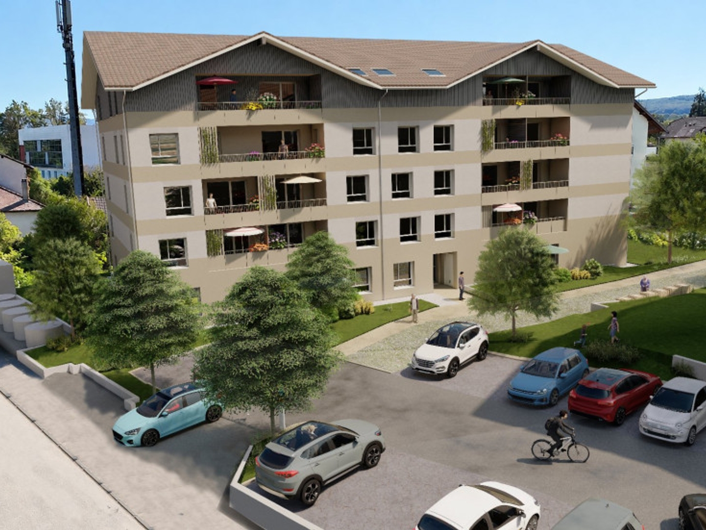Appartement à vendre - 2 pièces - 46m2 - Valleiry (74520)
