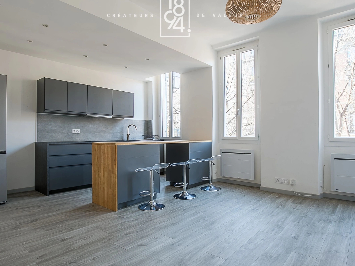 Appartement 3 pièces 56 m²