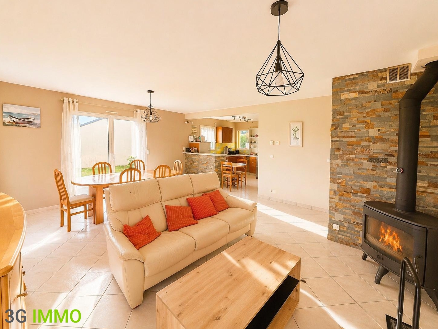 Maison à vendre - 6 pièces - 124m2 - Saint-Hélen (22100)