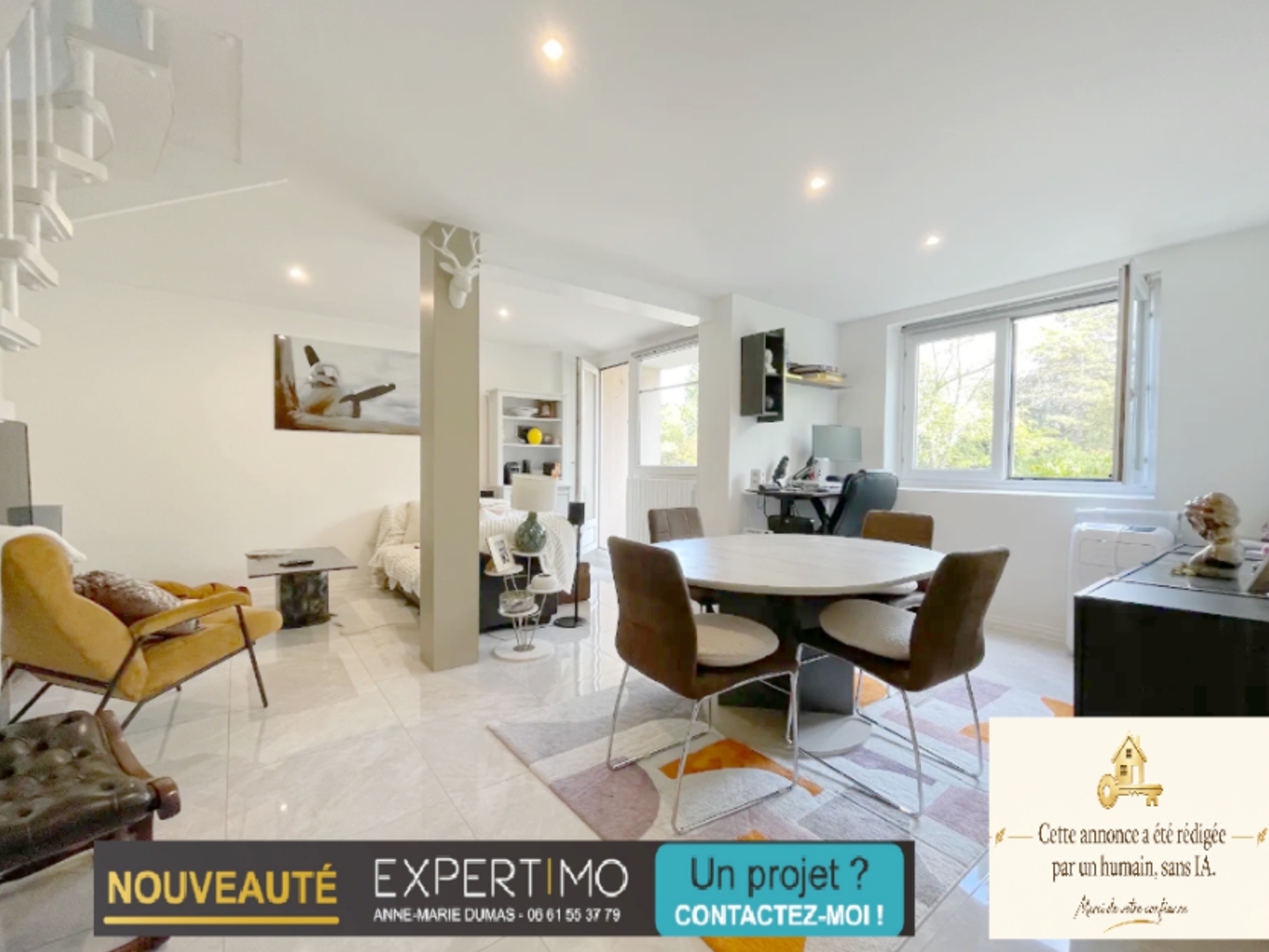 *** VERSAILLES PORCHEFONTAINE- PROXIMITE GARES CHANTIERS et PORCHEFONTAINE (10-15 min à pied) - DUPLEX 82m2 av