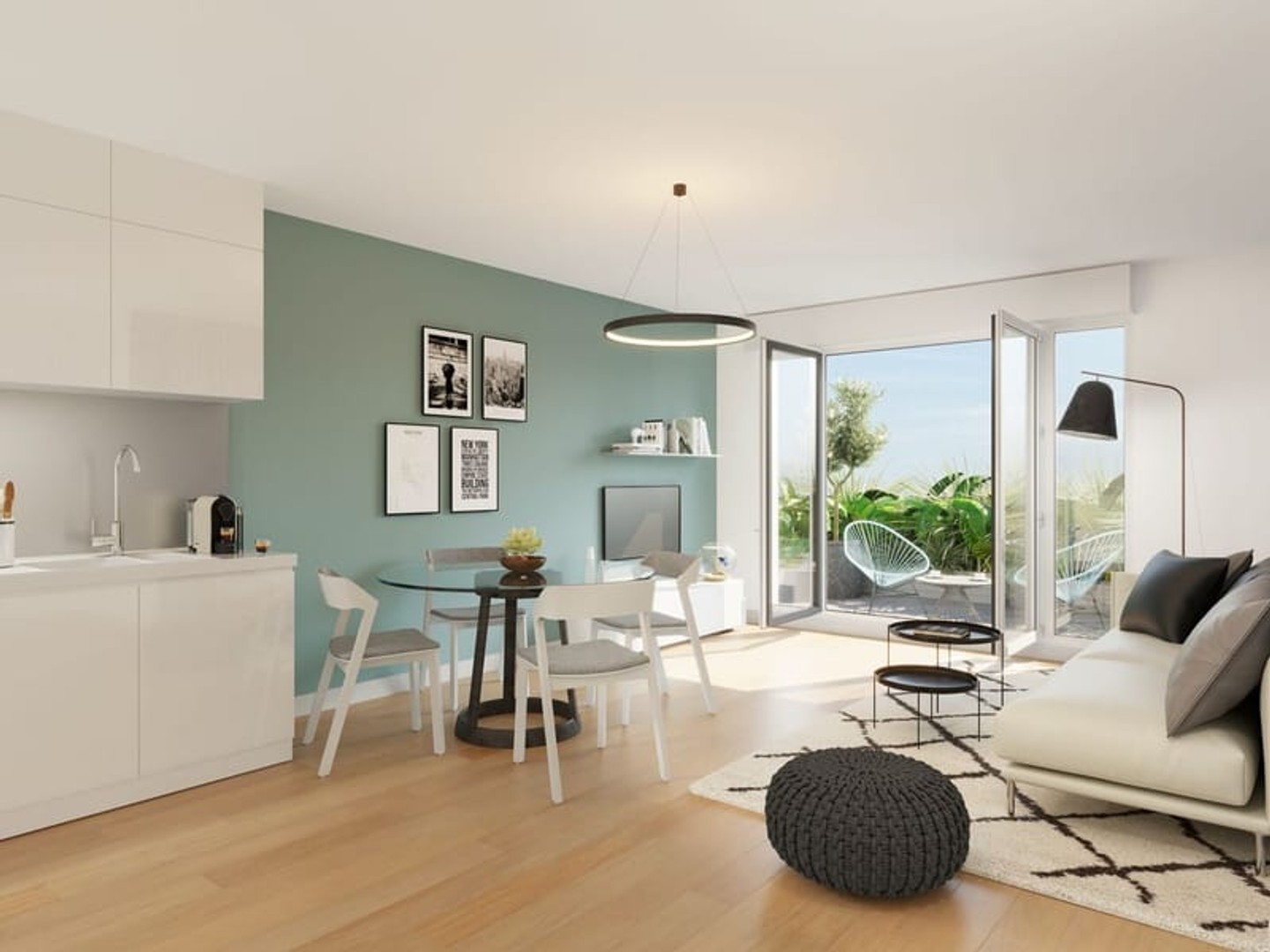 Appartement à vendre - 1 pièce - 29m2 - Chanteloup-Les-Vi... (78570)