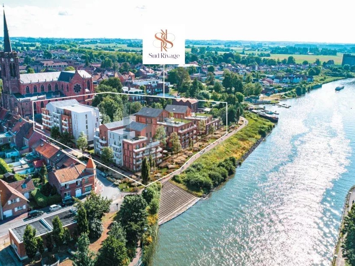Appartement à vendre - 4 pièces - 60m2 - Quesnoy-Sur-Deûle (59890)