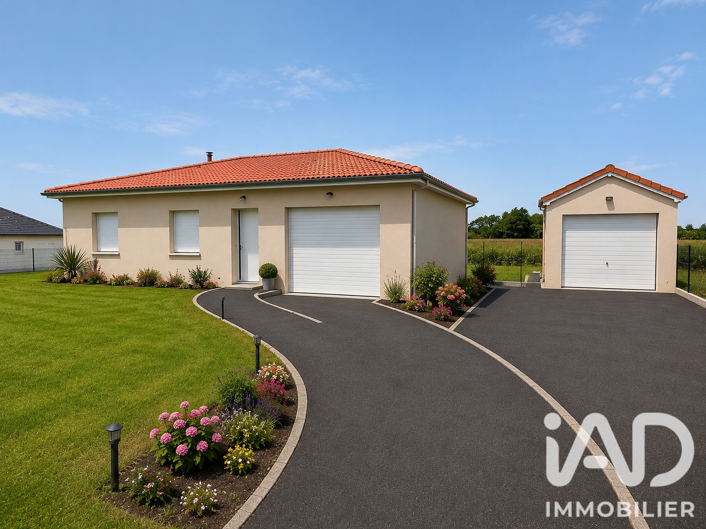 Maison à vendre - 4 pièces - 90m2 - Montaner (64460)