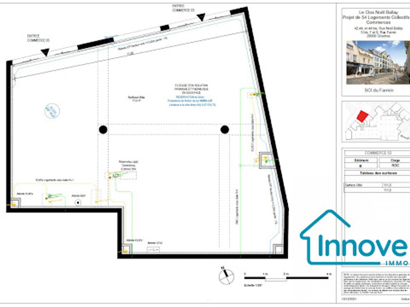 Propriété 5 pièces 111 m²
