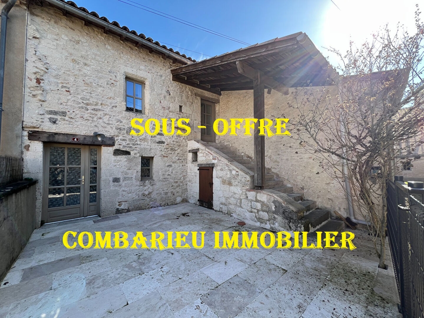 Maison Montpezat De Quercy avec cour exterieur