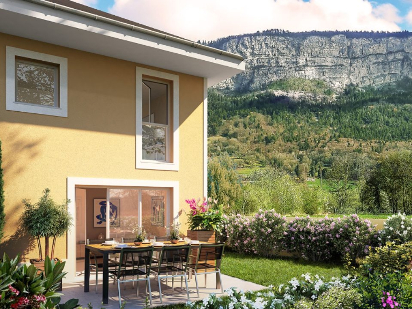 Appartement duplex - maison 59m² avec terrasse