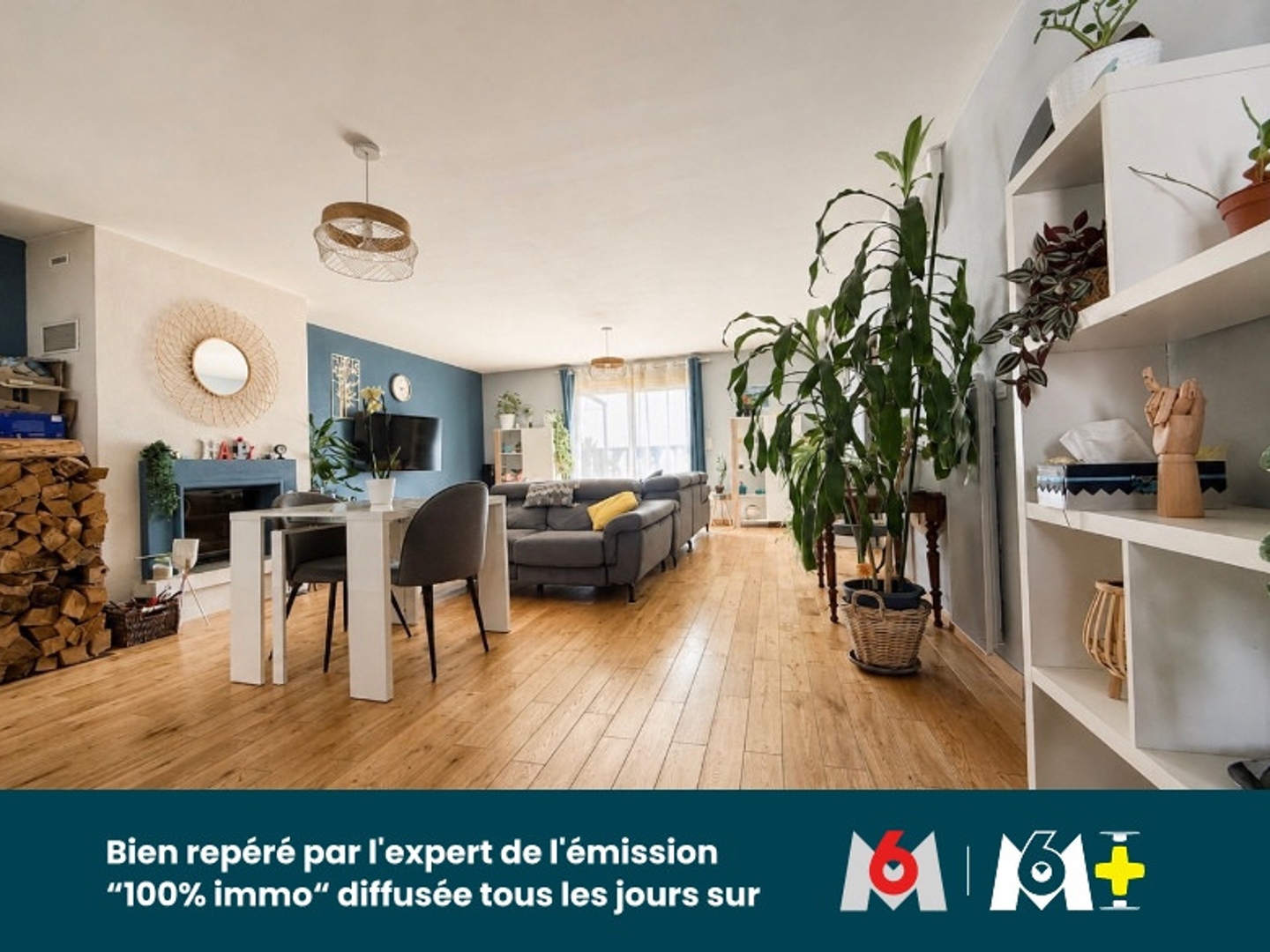 MAISON - PLAIN PIED - 2 CHAMBRES - BUREAU - GARAGE - JARDIN