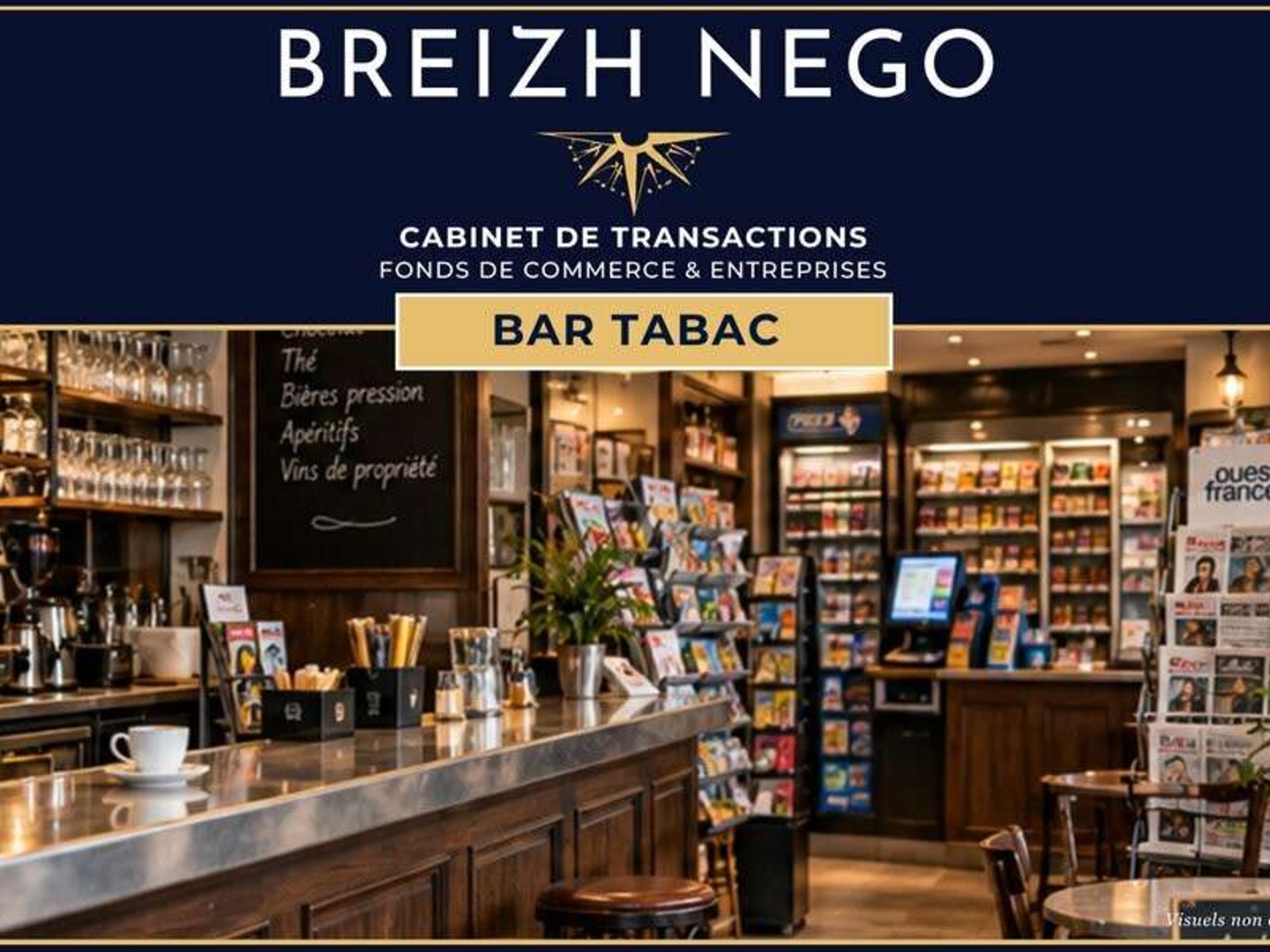 A vendre bar tabac secteur Josselin