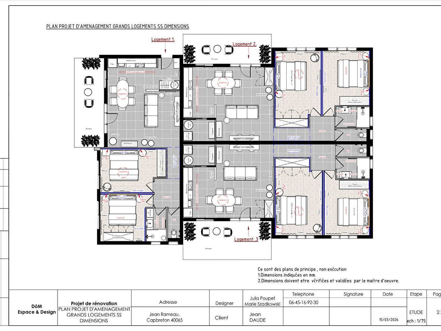 Appartement à vendre - 2 pièces - 28m2 - Capbreton (40130)