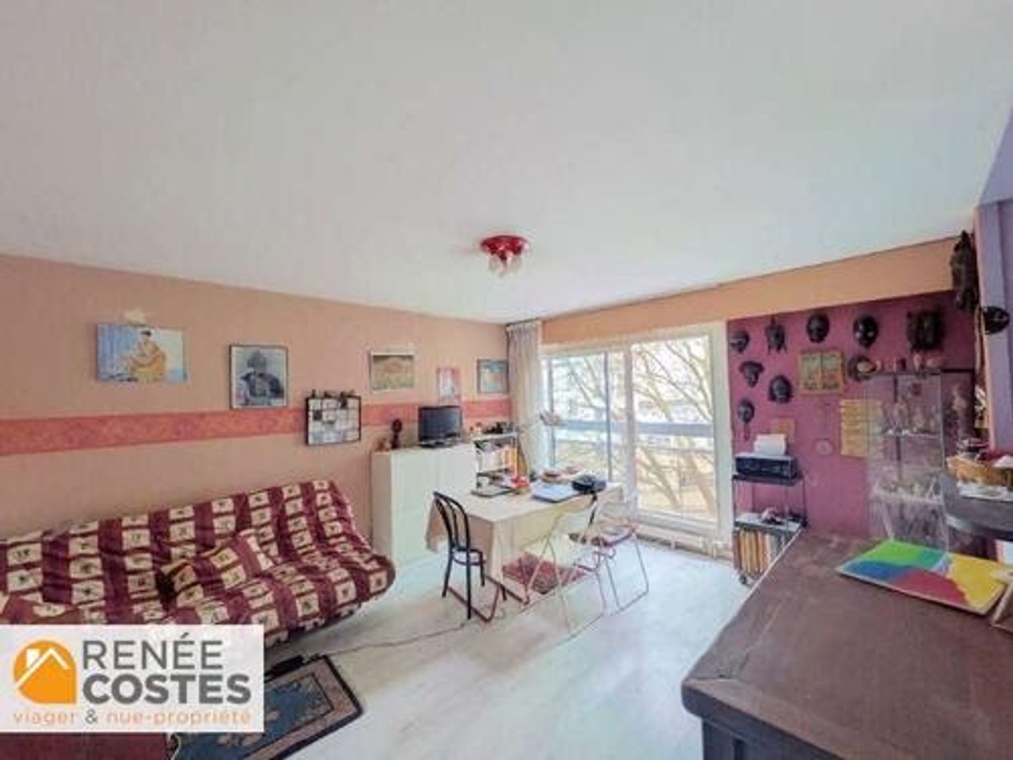 Viager 1 pièce 32 m²