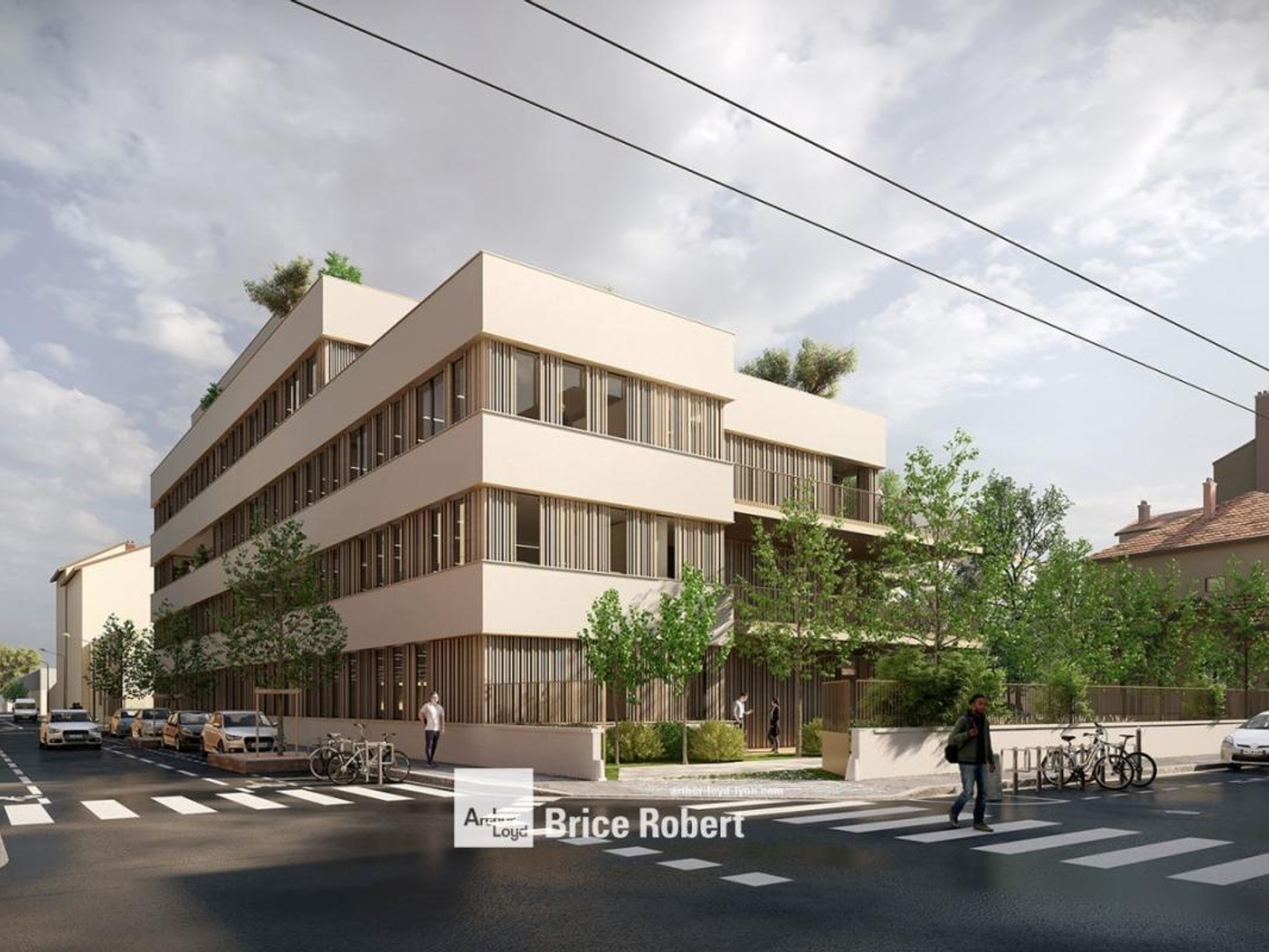 Bureau à vendre à Villeurbanne espaces lumineux avec terrasses privatives