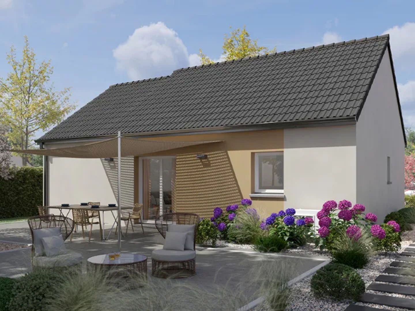 Maison neuve 4 pièces 50 m²