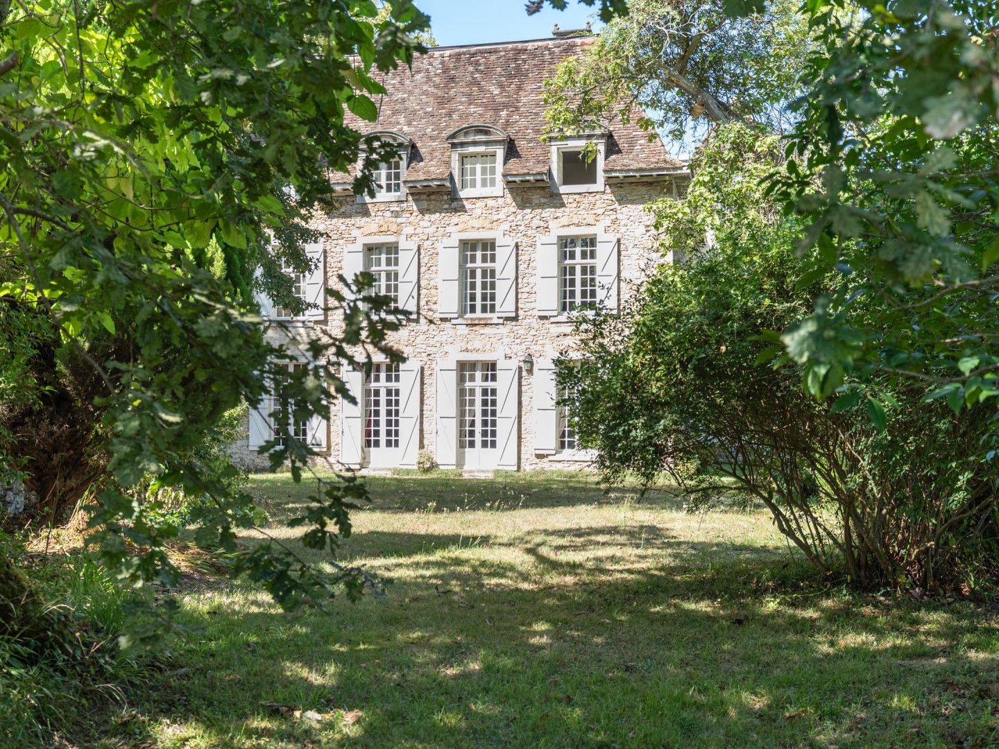 Château historique dans le Béarn