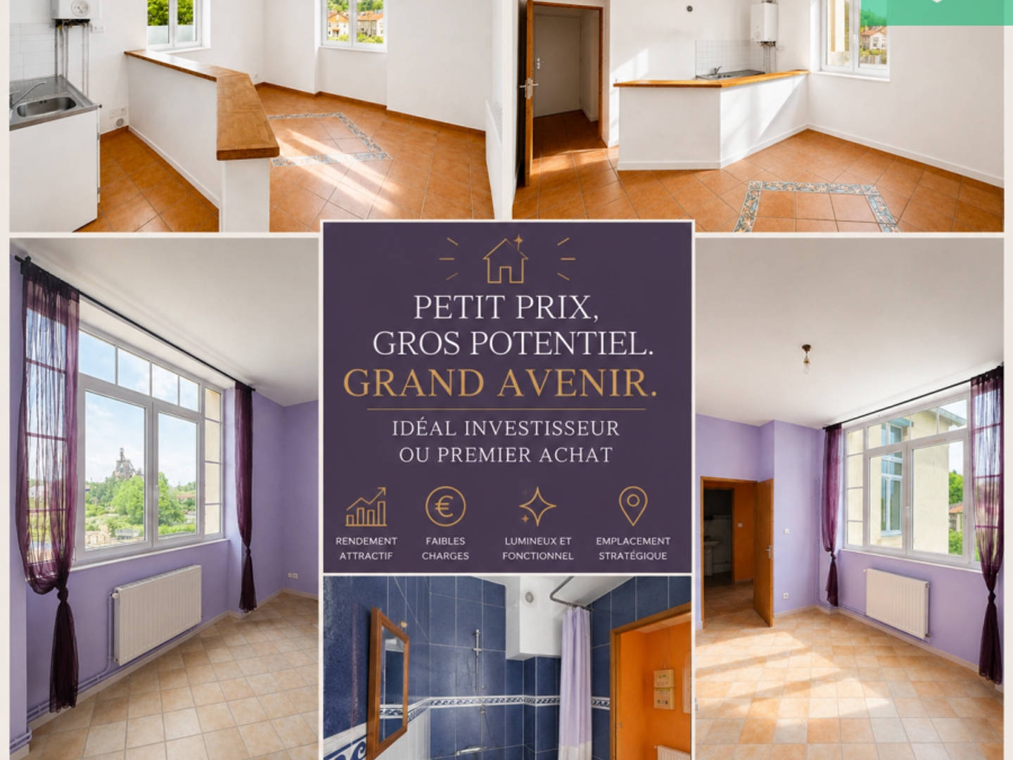 Appartement à vendre - 2 pièces - 36m2 - Hayange (57700)
