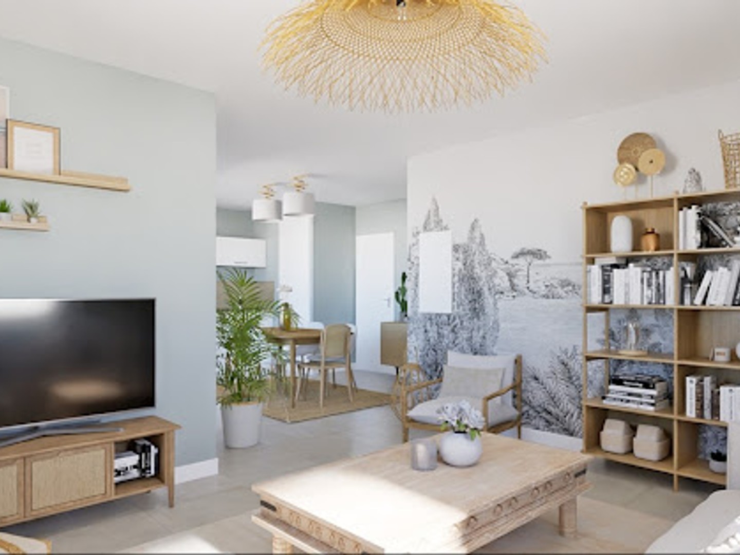 Appartement 3 pièces 66 m²