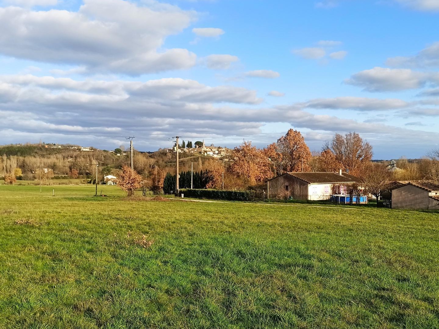 Terrain à bâtir - borné viabilisé - plat - 2852m2