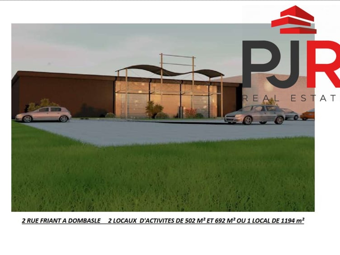 Immeuble industriel 1194 m²