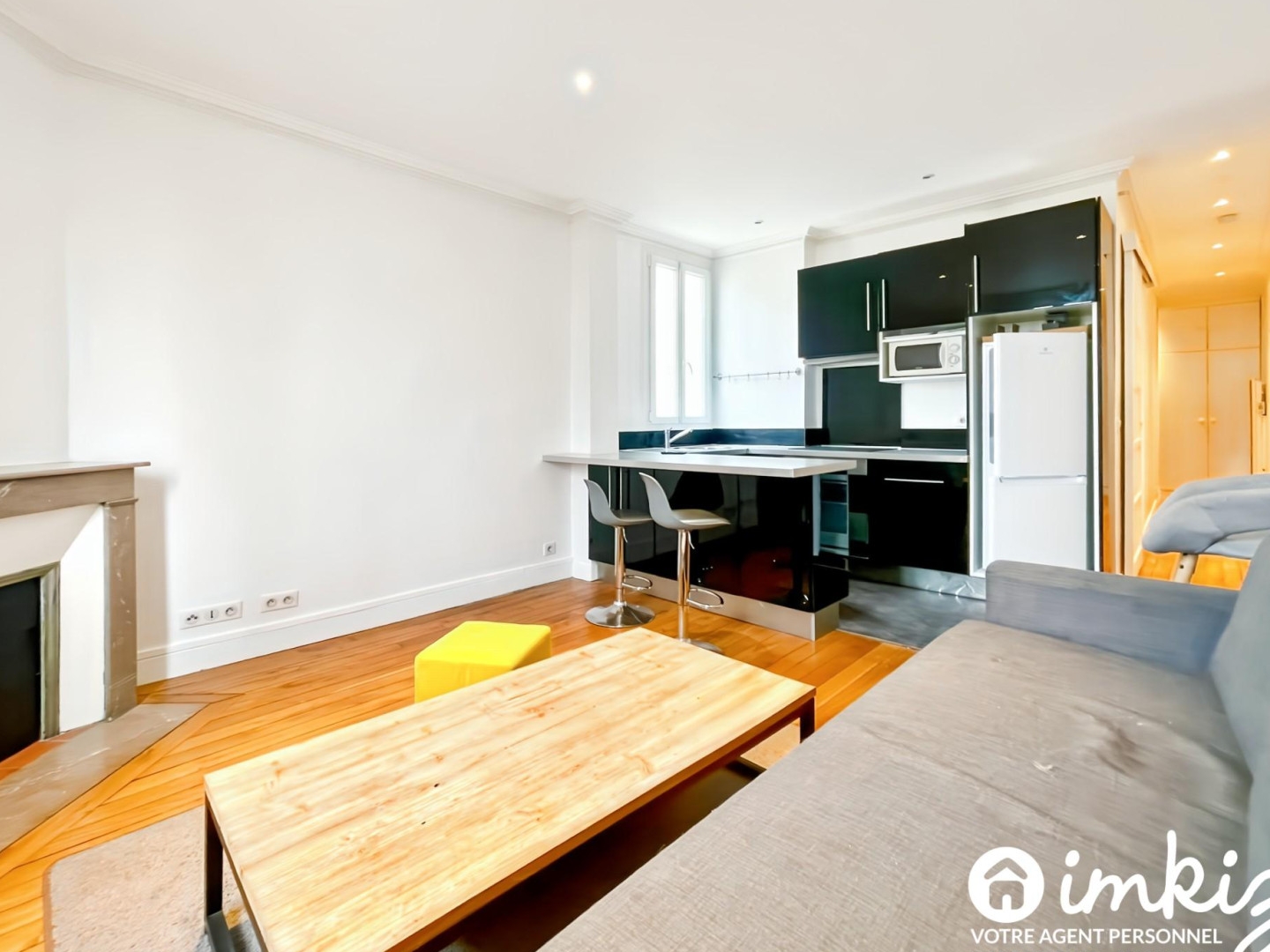 Appartement 2 pièces – Dernier étage