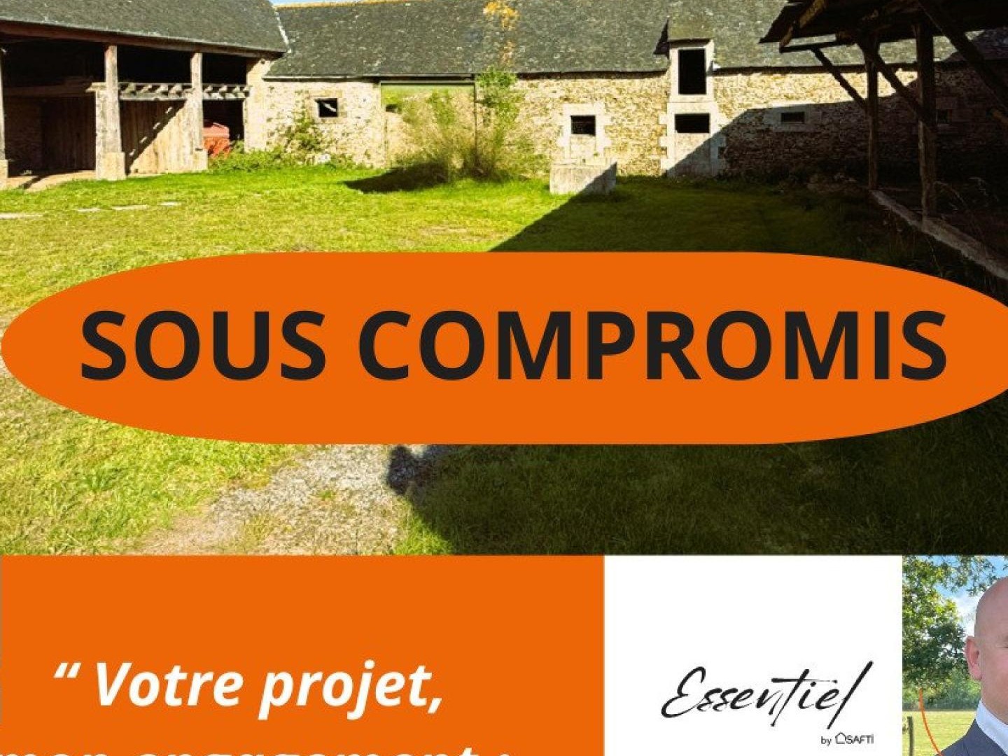 ENSEMBLE IMMOBILIER EN CAMPAGNE DE NOYAL PONTIVY A RENOVER