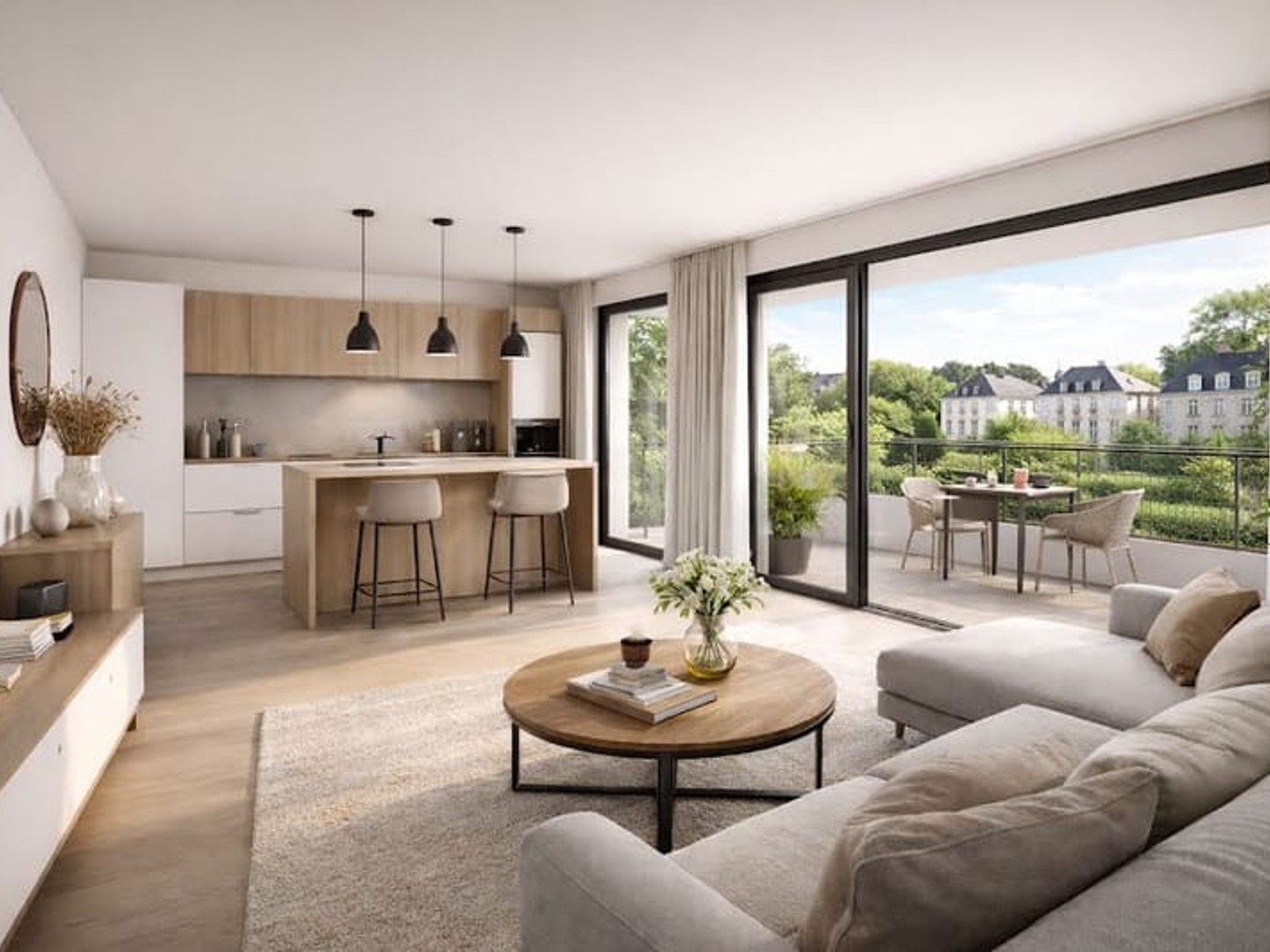 Appartement 3 pièces 64 m²