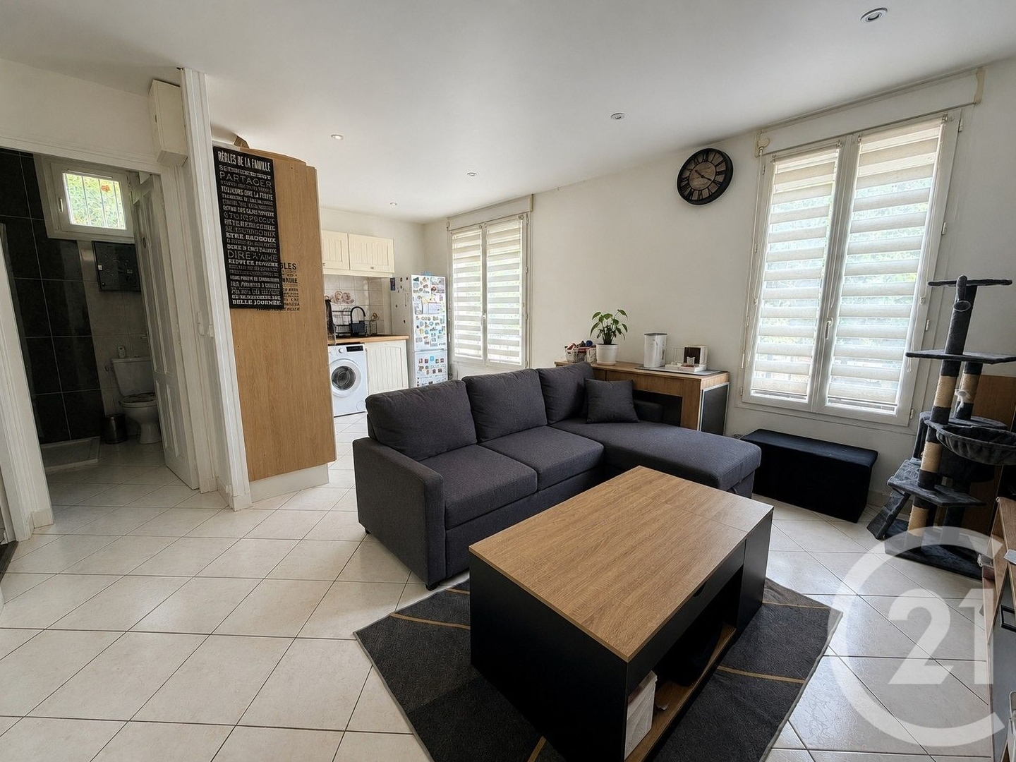 Appartement 3 pièces 41 m²