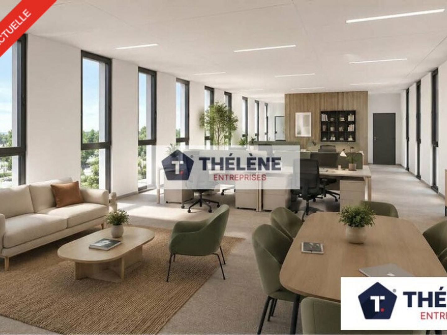 Bureaux 147 m²