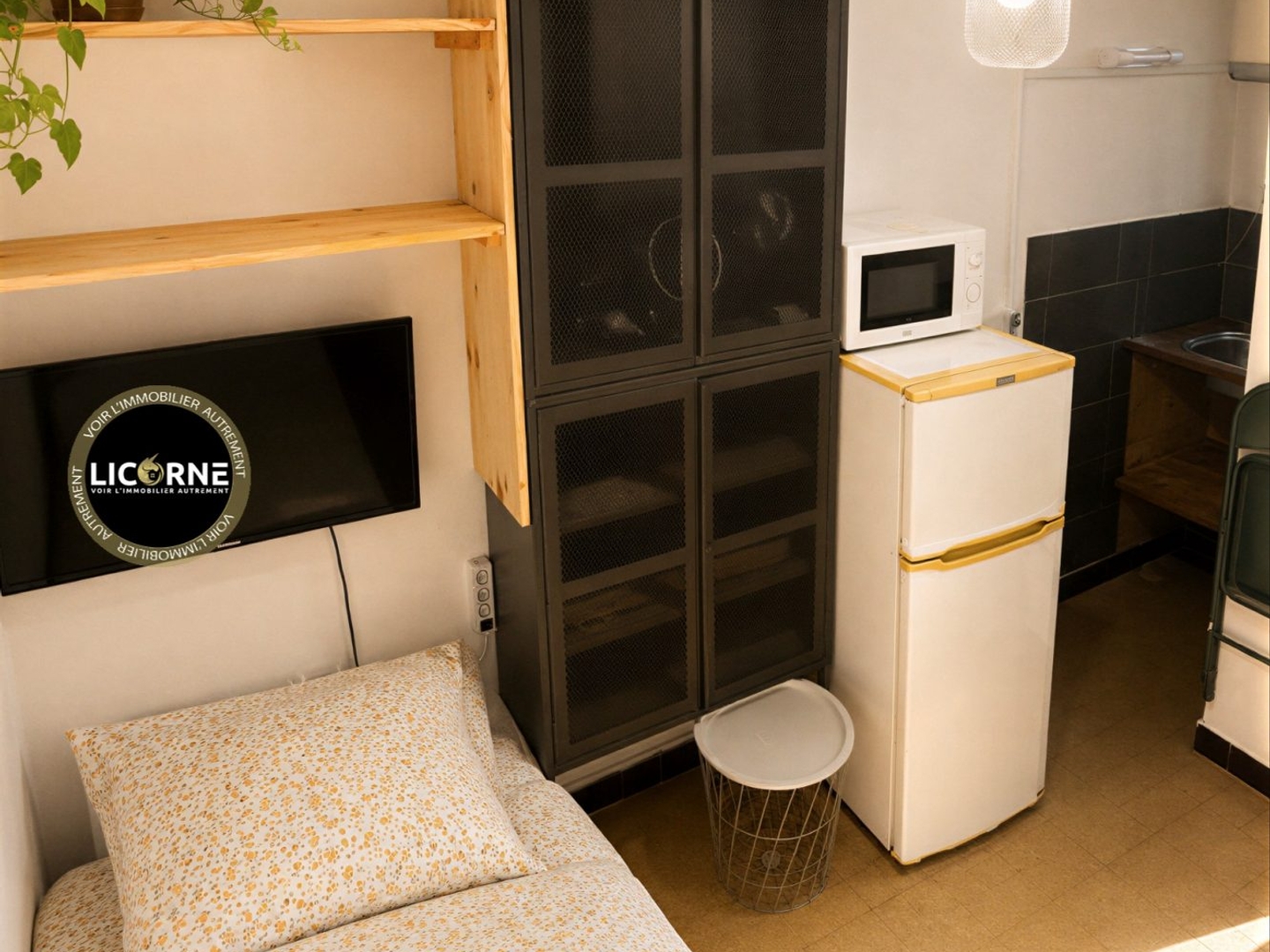 Appartement 1 pièce 8 m²
