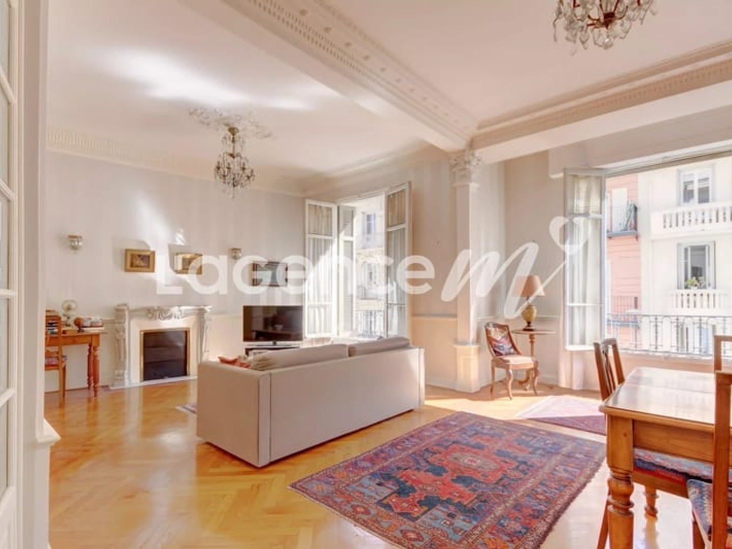 EXCLUSIVITE NICE MUSICIENS "GABY" — 4 Pièces en Etage + Chambre de Service + Cave