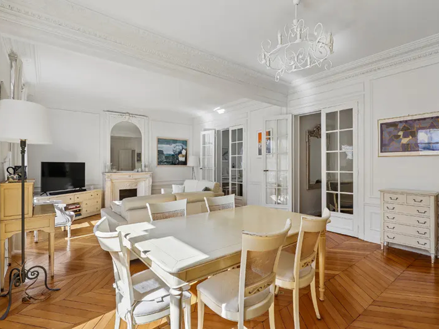 Appartement à vendre - 6 pièces - 128m2 - Paris 16e (75016)