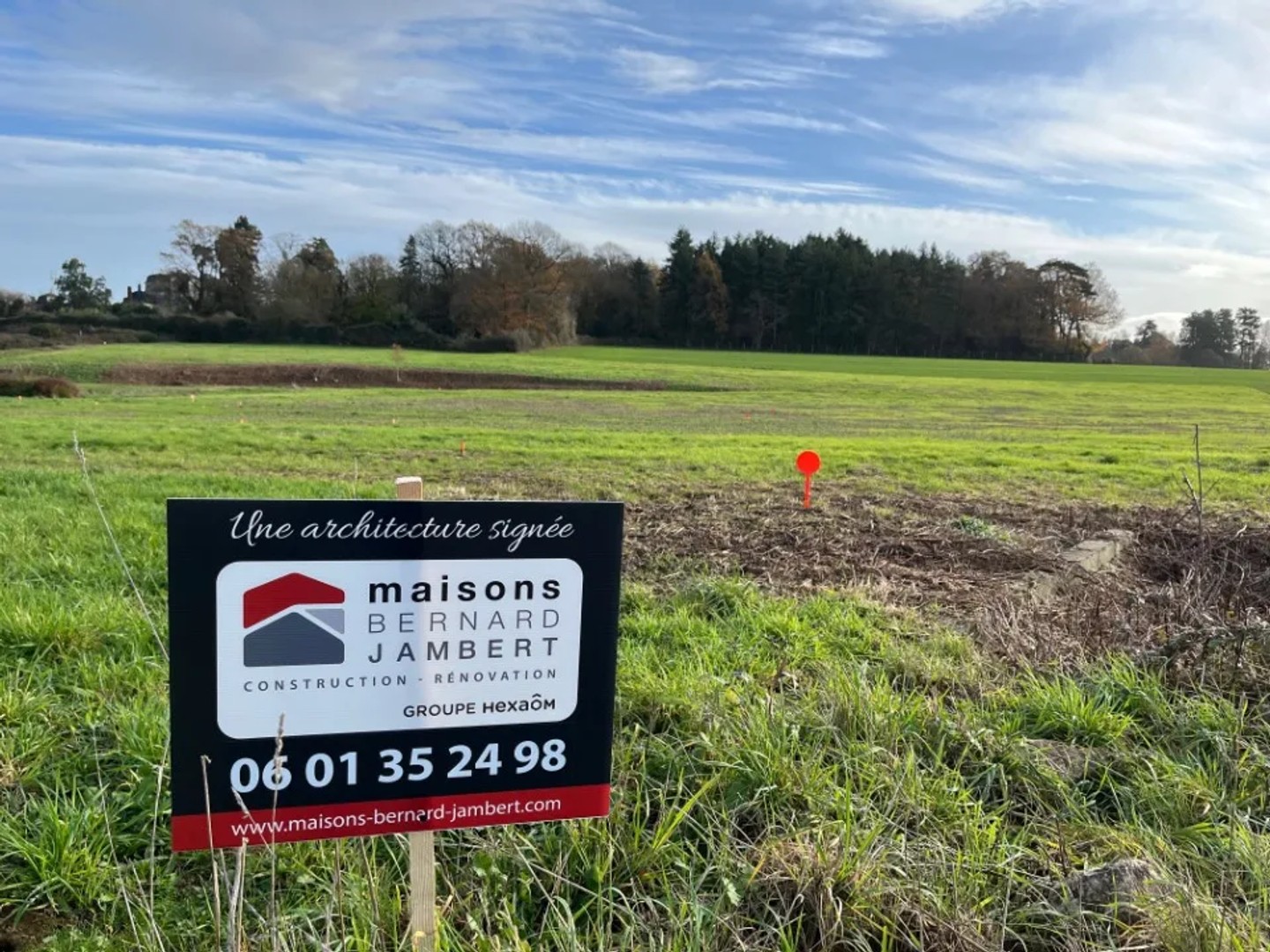 Terrain 430 m²
