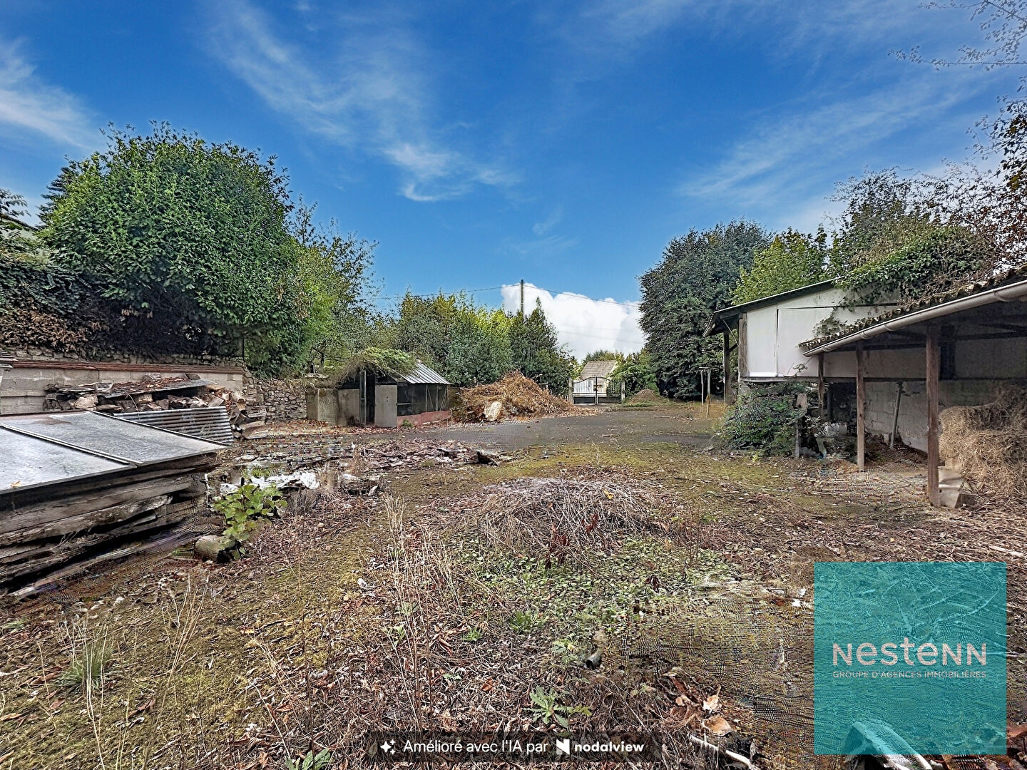 Terrain plat à bâtir à vendre dans un environnement calme à Villemaréchal