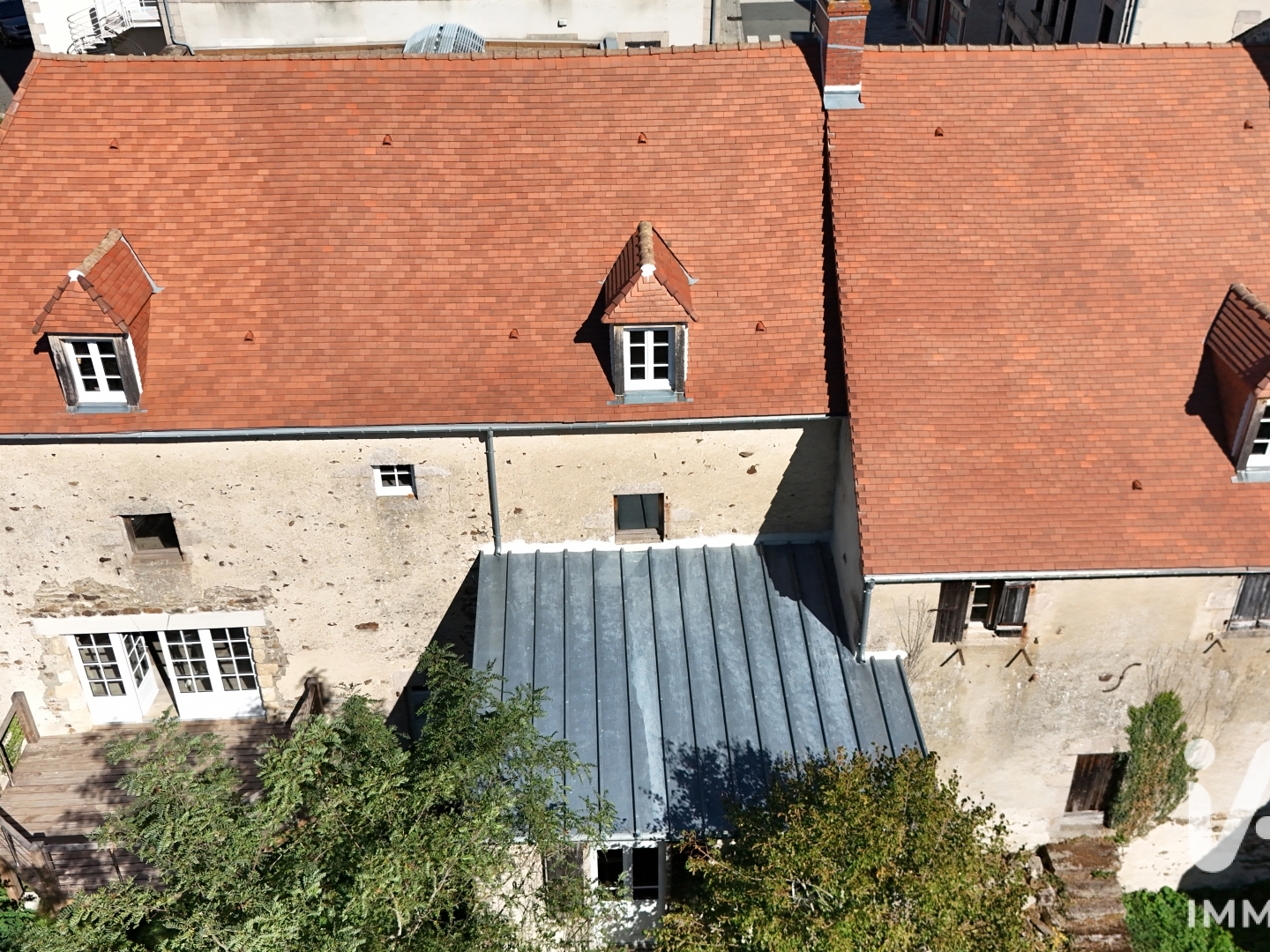 Maison à vendre - 12 pièces - 213m2 - Boussac (23600)