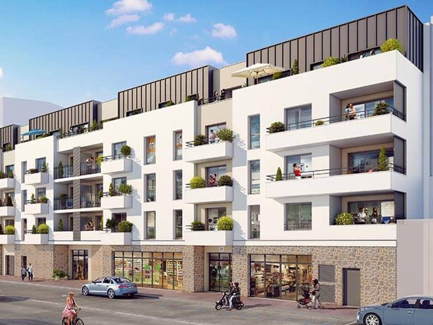 Appartement à vendre - 3 pièces - 64m2 - Drancy (93700)