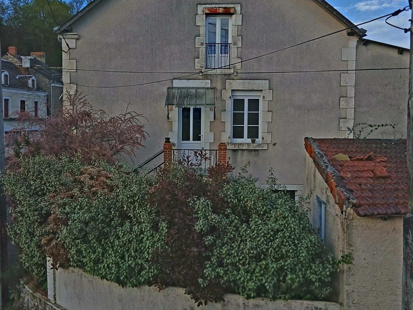 Maison de ville pleine de charme.