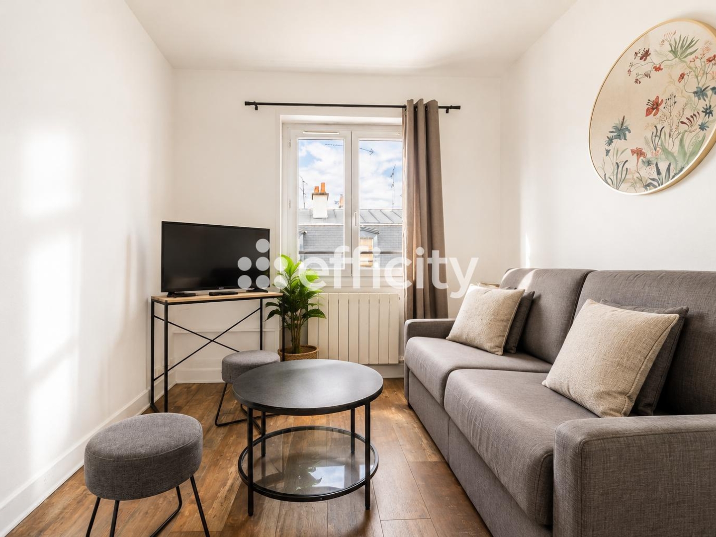 Appartement à vendre - 1 pièce - 22m2 - Paris 18e (75018)