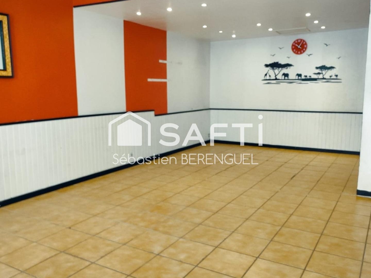 Appartement rez-de-chaussée coeur de ville florensac 65m²
