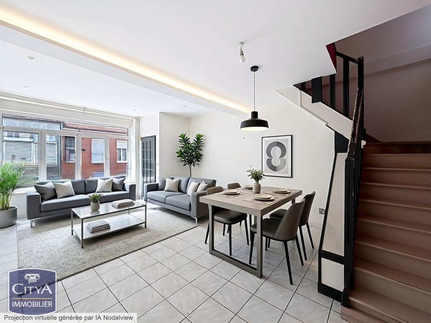 Maison à vendre - 4 pièces - 94m2 - Lille (59000)