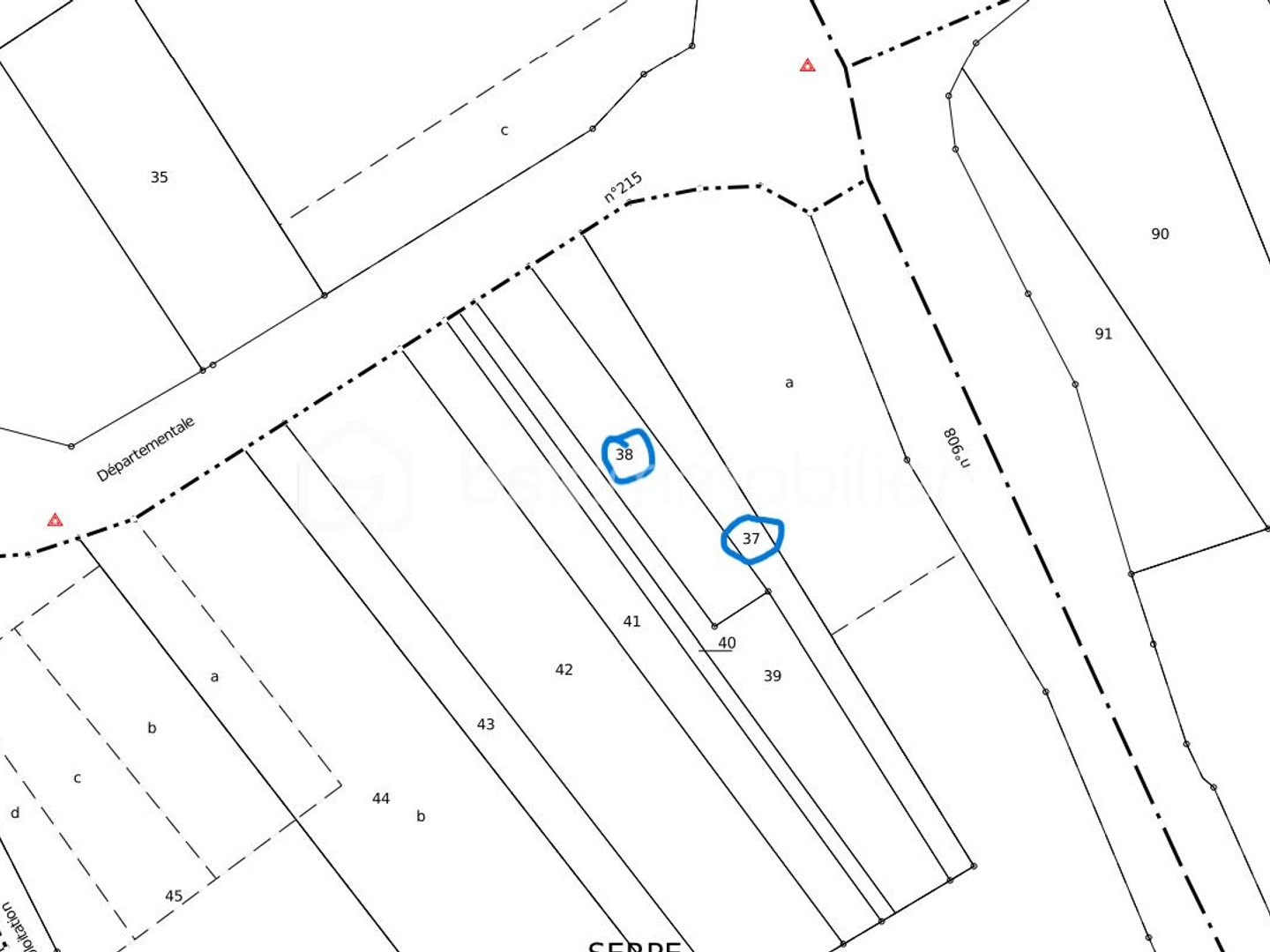 Terrain à vendre - 1900m2 - Vigneulles-Lès-Ha... (55210)