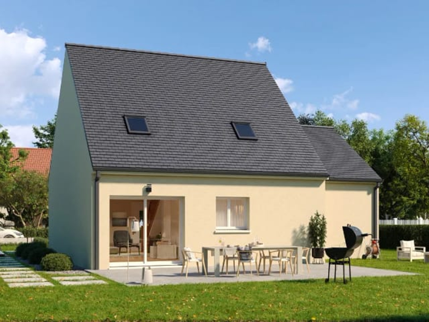 Maison à vendre - 5 pièces - 90m2 - Saint-André-De-L'... (27220)