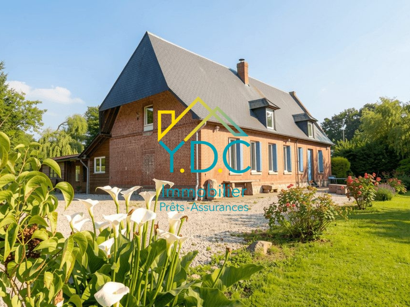 Maison de caractère avec double gîte rentable à Ourville-en-C