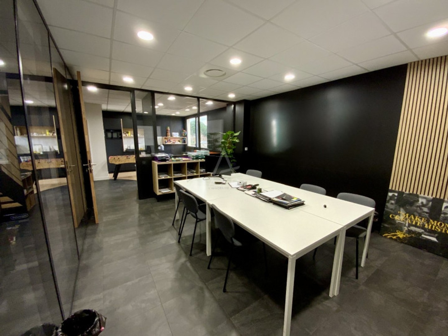 Bureaux 5 pièces 166 m²